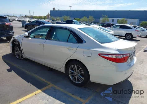 2016 Toyota Camry Se z USA, uszkodzony, nr VIN 4T1BF1FK0GU234725